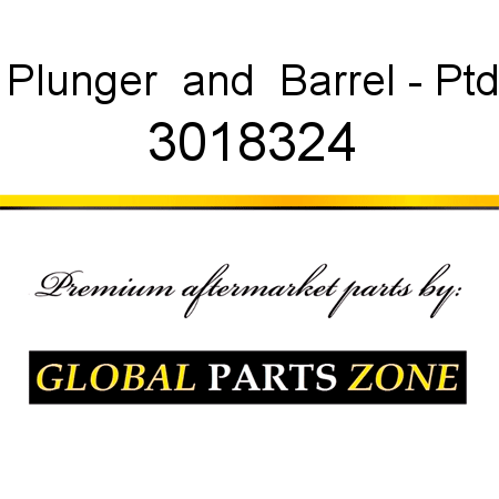Plunger & Barrel - Ptd 3018324