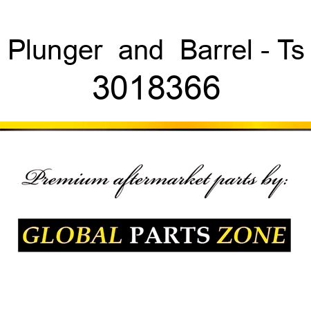 Plunger & Barrel - Ts 3018366