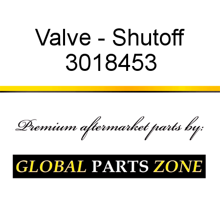 Valve - Shutoff 3018453