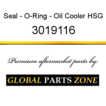Seal - O-Ring - Oil Cooler HSG 3019116