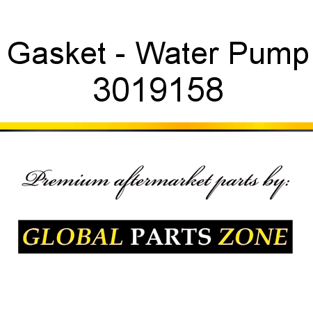 Gasket - Water Pump 3019158