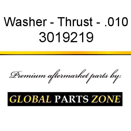 Washer - Thrust - .010 3019219