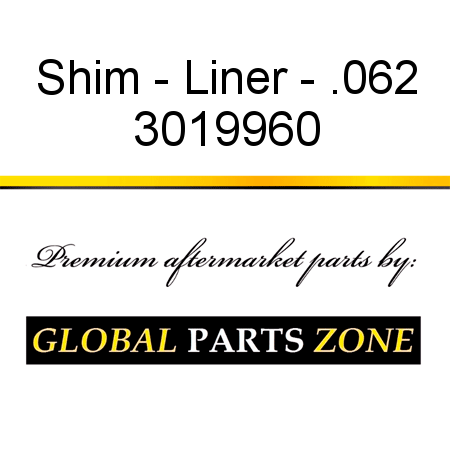 Shim - Liner - .062 3019960