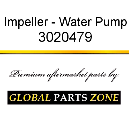 Impeller - Water Pump 3020479