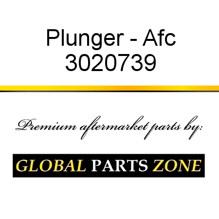 Plunger - Afc 3020739