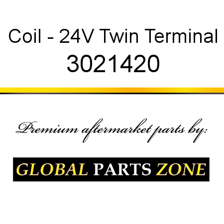 Coil - 24V Twin Terminal 3021420