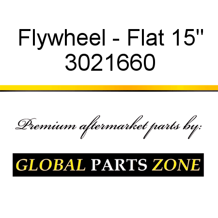 Flywheel - Flat 15