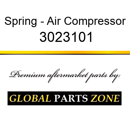 Spring - Air Compressor 3023101