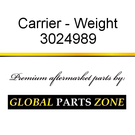 Carrier - Weight 3024989