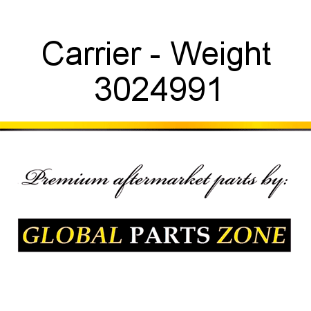Carrier - Weight 3024991