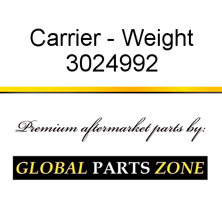 Carrier - Weight 3024992