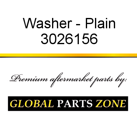 Washer - Plain 3026156