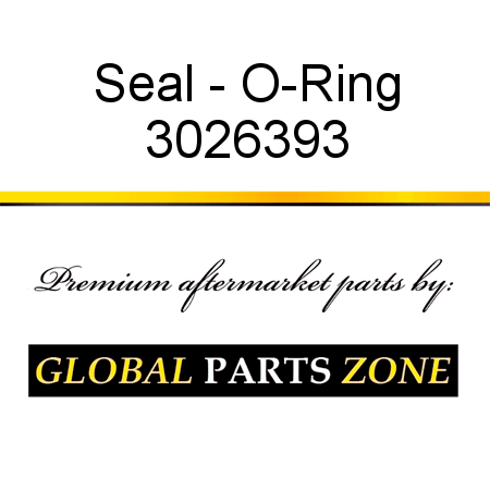 Seal - O-Ring 3026393
