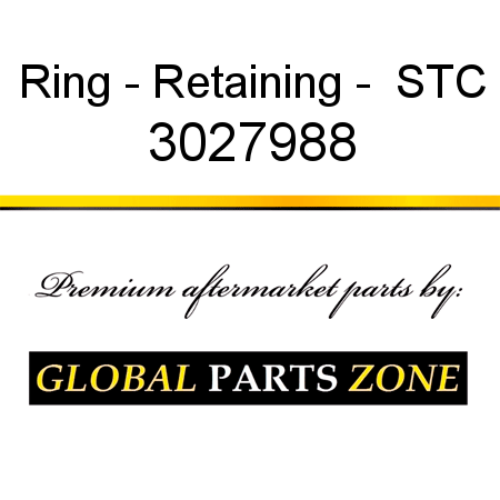 Ring - Retaining -  STC 3027988