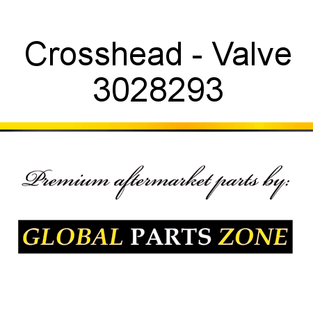 Crosshead - Valve 3028293