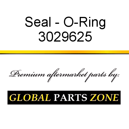 Seal - O-Ring 3029625