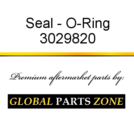 Seal - O-Ring 3029820