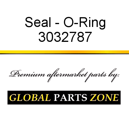 Seal - O-Ring 3032787