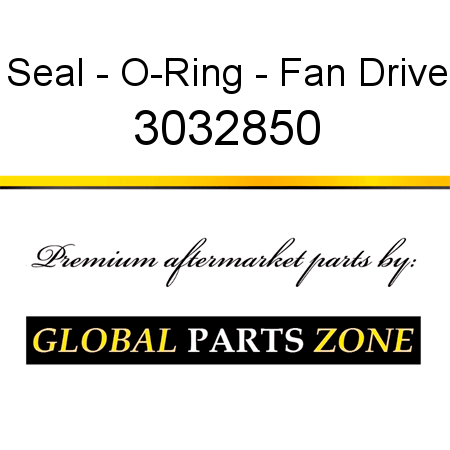 Seal - O-Ring - Fan Drive 3032850