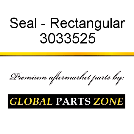Seal - Rectangular 3033525