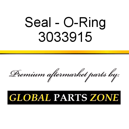 Seal - O-Ring 3033915