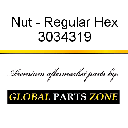 Nut - Regular Hex 3034319
