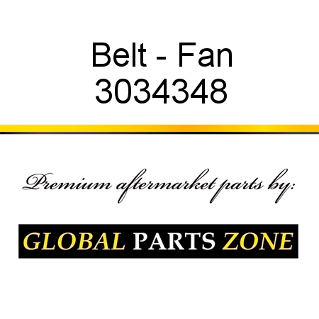 Belt - Fan 3034348