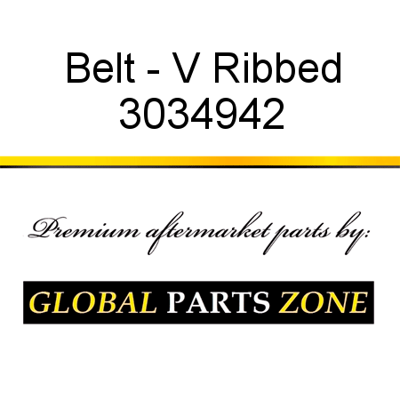 Belt - V Ribbed 3034942