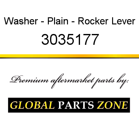 Washer - Plain - Rocker Lever 3035177