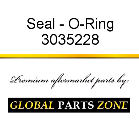 Seal - O-Ring 3035228