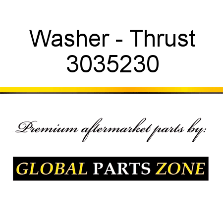 Washer - Thrust 3035230