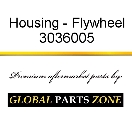 Housing - Flywheel 3036005