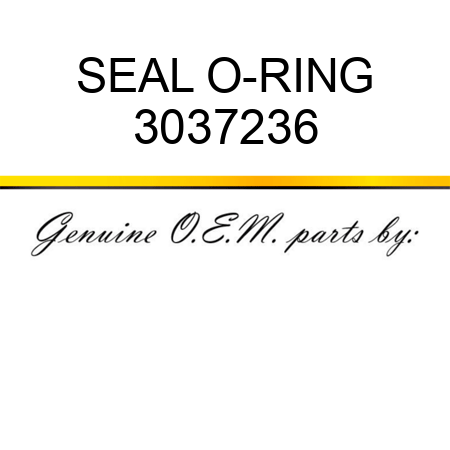 SEAL O-RING 3037236