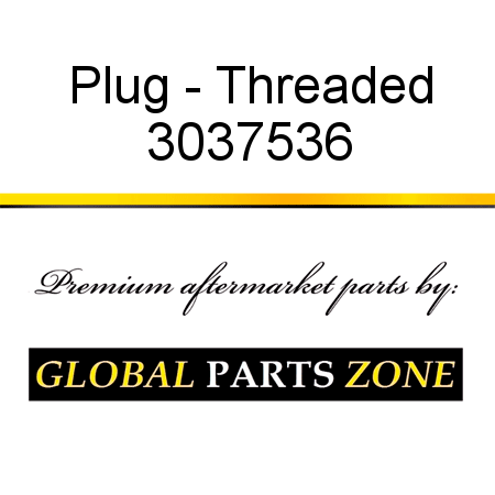 Plug - Threaded 3037536