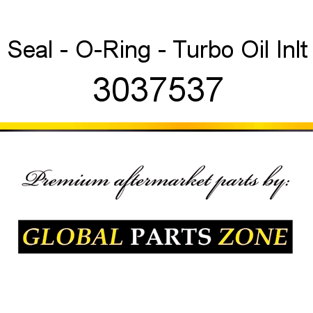 Seal - O-Ring - Turbo Oil Inlt 3037537
