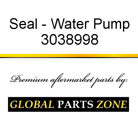 Seal - Water Pump 3038998