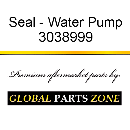 Seal - Water Pump 3038999