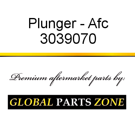 Plunger - Afc 3039070