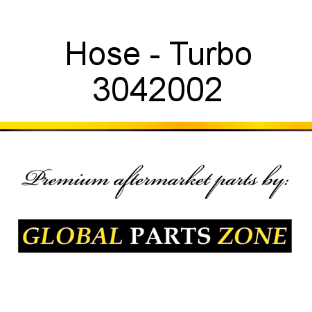 Hose - Turbo 3042002