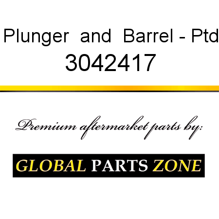 Plunger & Barrel - Ptd 3042417