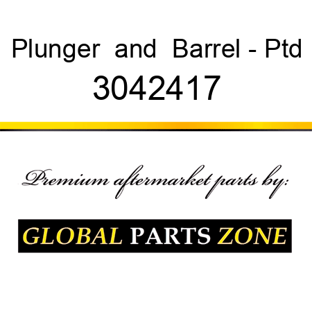 Plunger & Barrel - Ptd 3042417