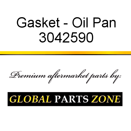 Gasket - Oil Pan 3042590