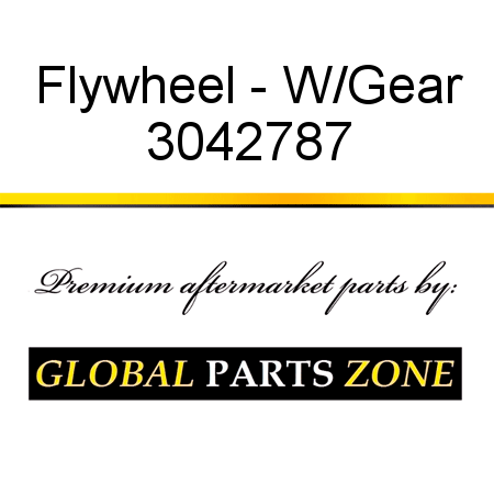 Flywheel - W/Gear 3042787
