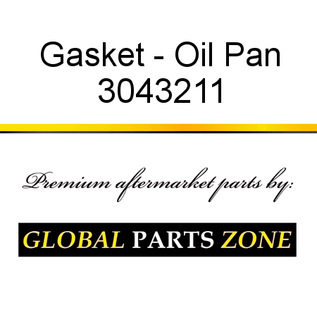 Gasket - Oil Pan 3043211