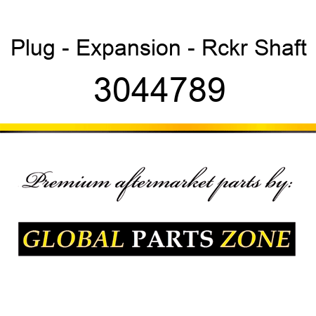 Plug - Expansion - Rckr Shaft 3044789