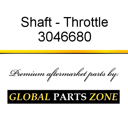 Shaft - Throttle 3046680