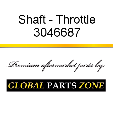 Shaft - Throttle 3046687