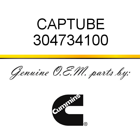 CAP,TUBE 304734100