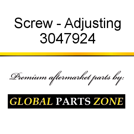 Screw - Adjusting 3047924