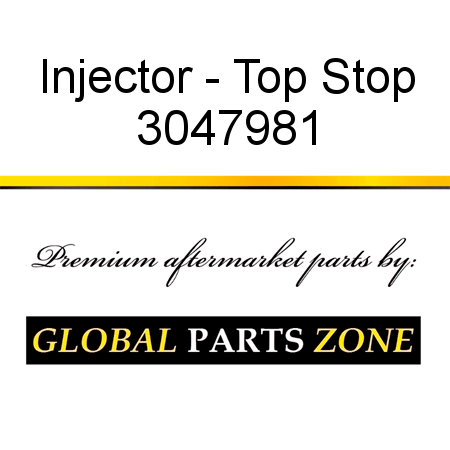 Injector - Top Stop 3047981